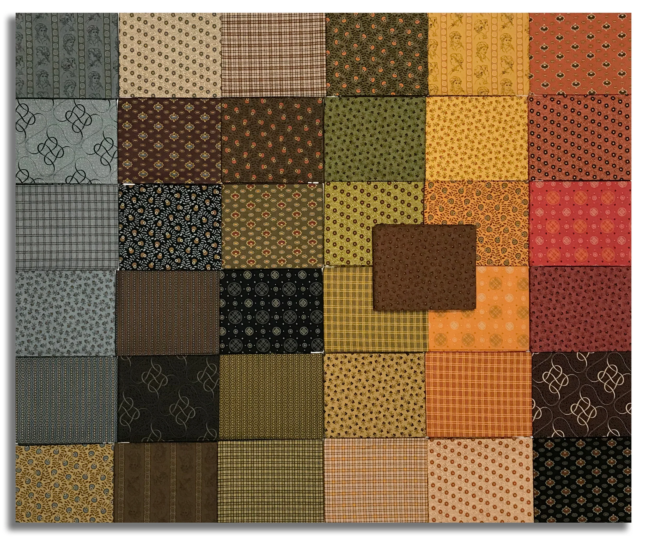 Andover Pre-Cut 37 Piece Fat Quarter Bundle - Jamestown - Image 2