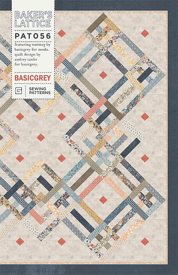 BAKER'S LATTICE - BASICGREY Quilt Pattern 056