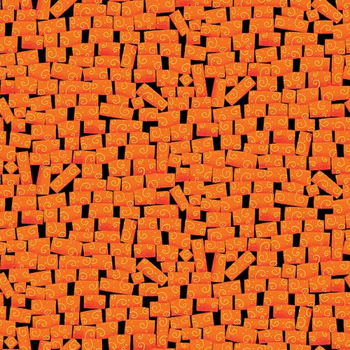 Blank Quilting Another Brick In The Wall 3695 35 Orange Bricks By The Yard