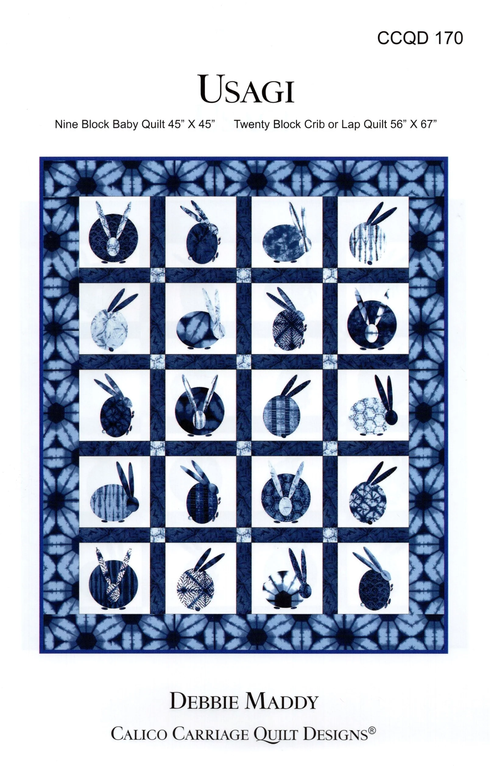 USAGI - Calico Carriage Quilt Designs Pattern CCQD170