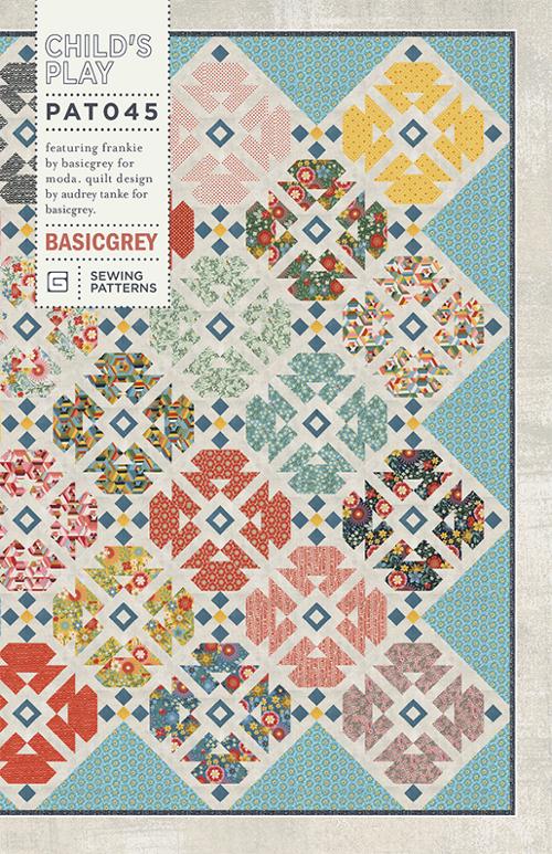 CHILD'S PLAY - BASICGREY Quilt Pattern 045 DIGITAL DOWNLOAD