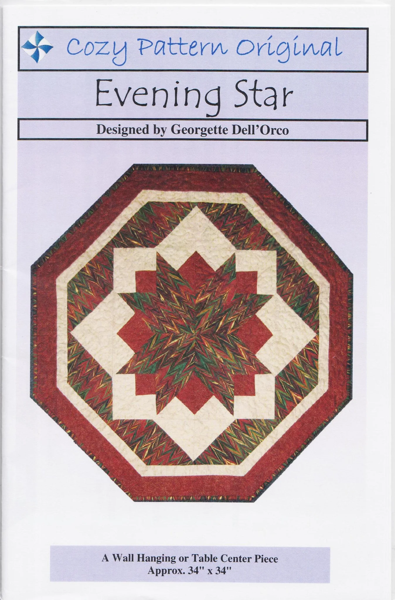 EVENING STAR - Cozy Quilt Design Pattern