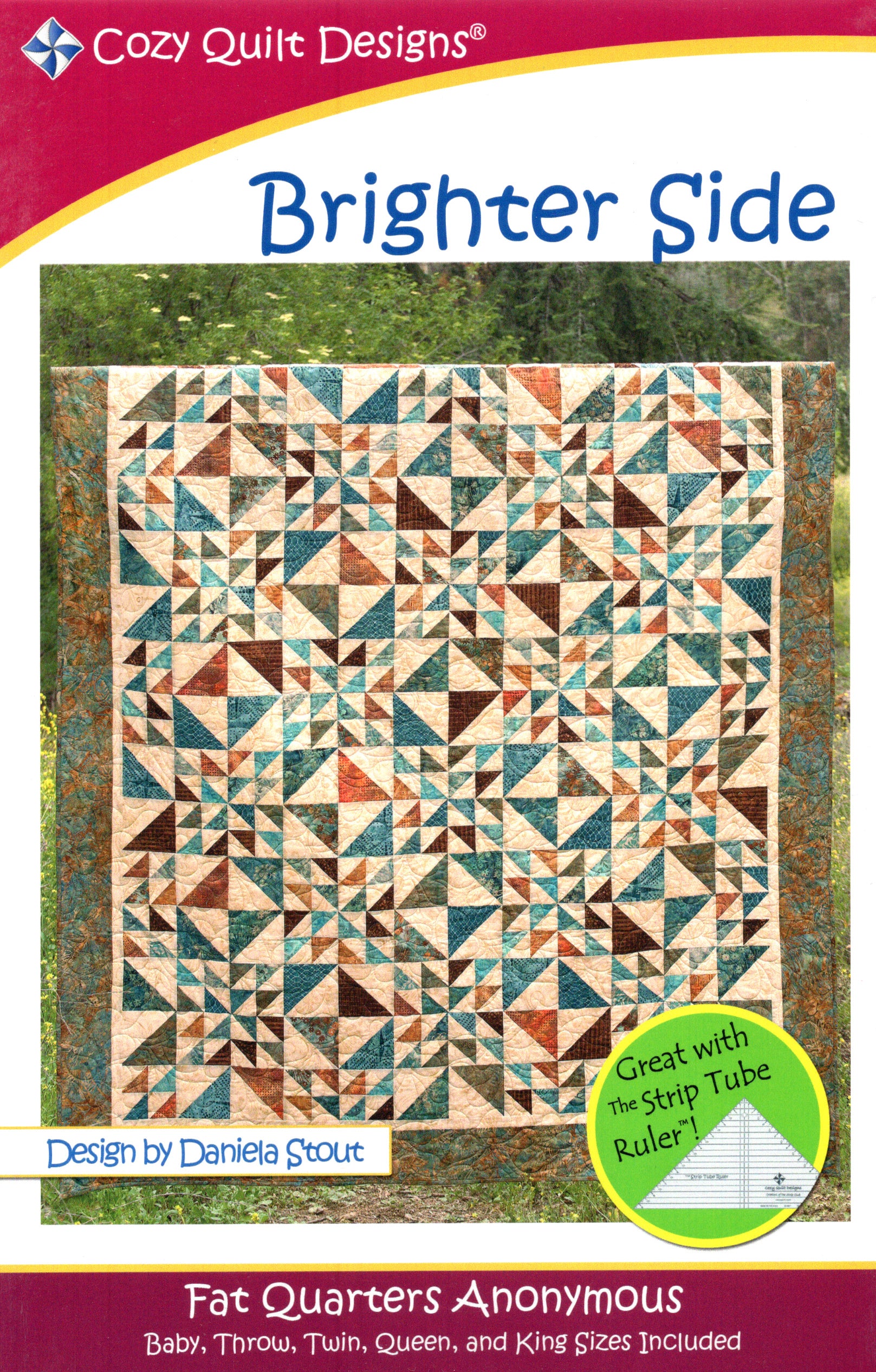 BRIGHTER SIDE - Cozy Quilt Designs Pattern