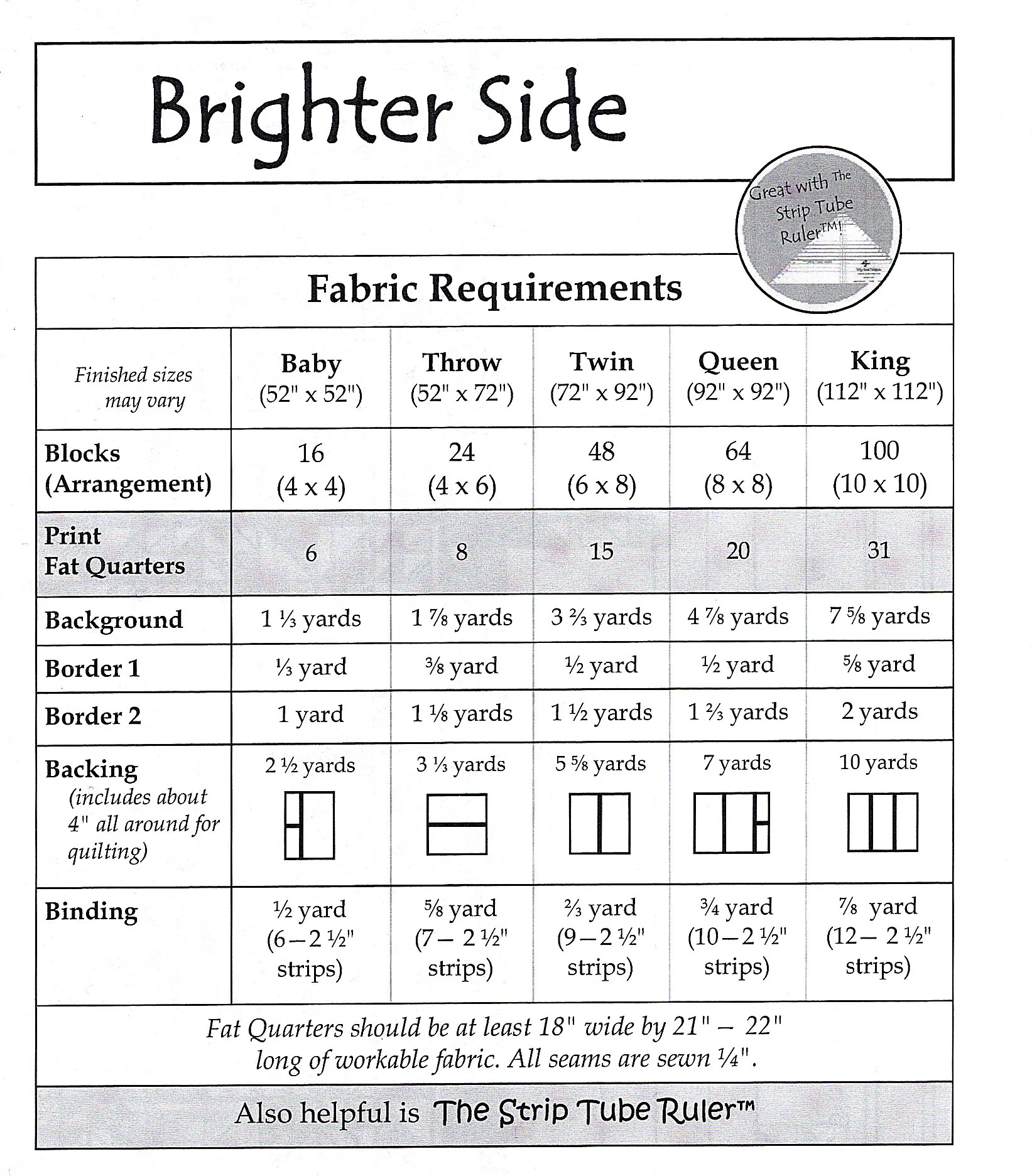 BRIGHTER SIDE - Cozy Quilt Designs Pattern - Image 2