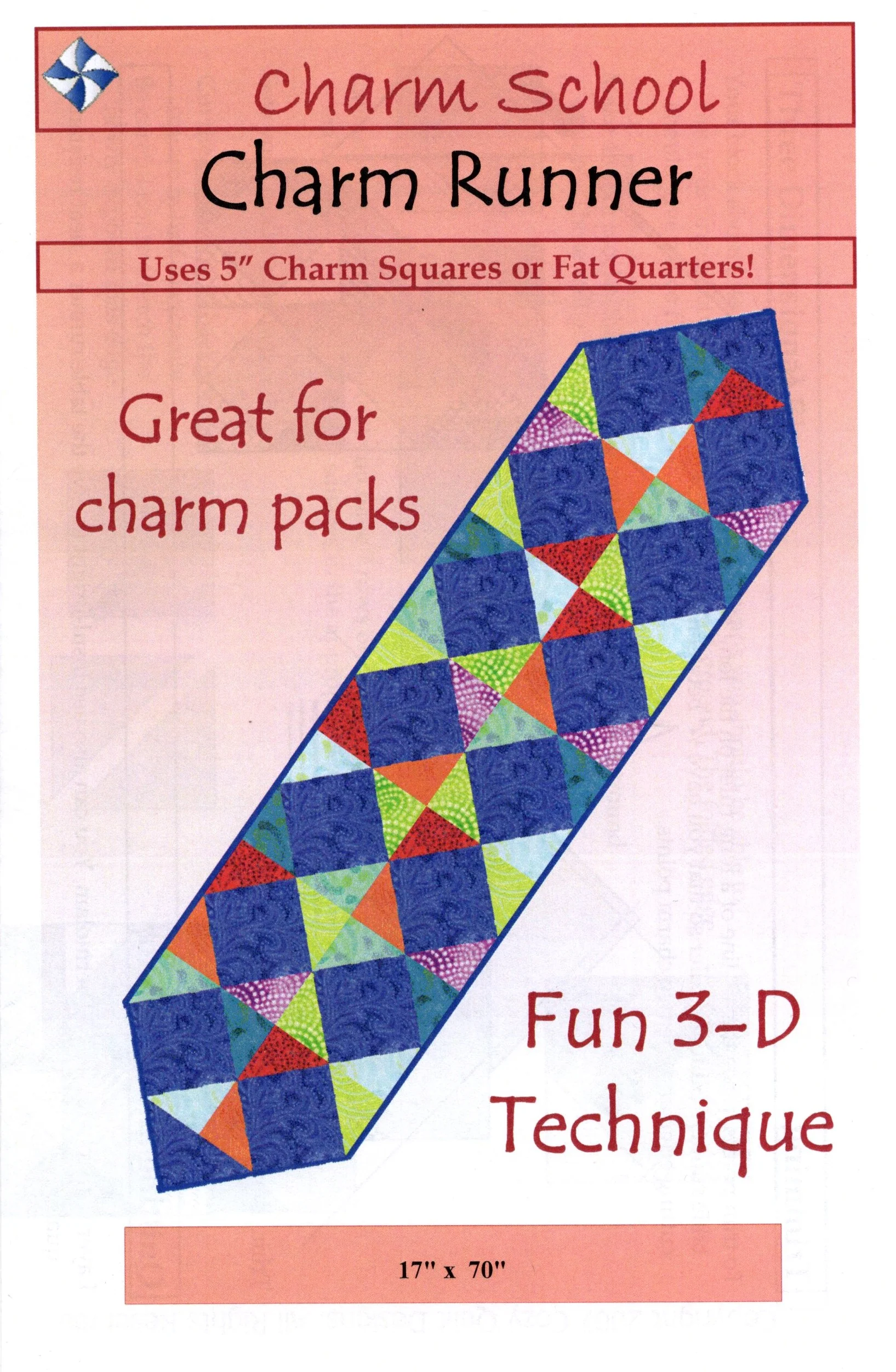 CHARM RUNNER - Cozy Quilt Designs Pattern