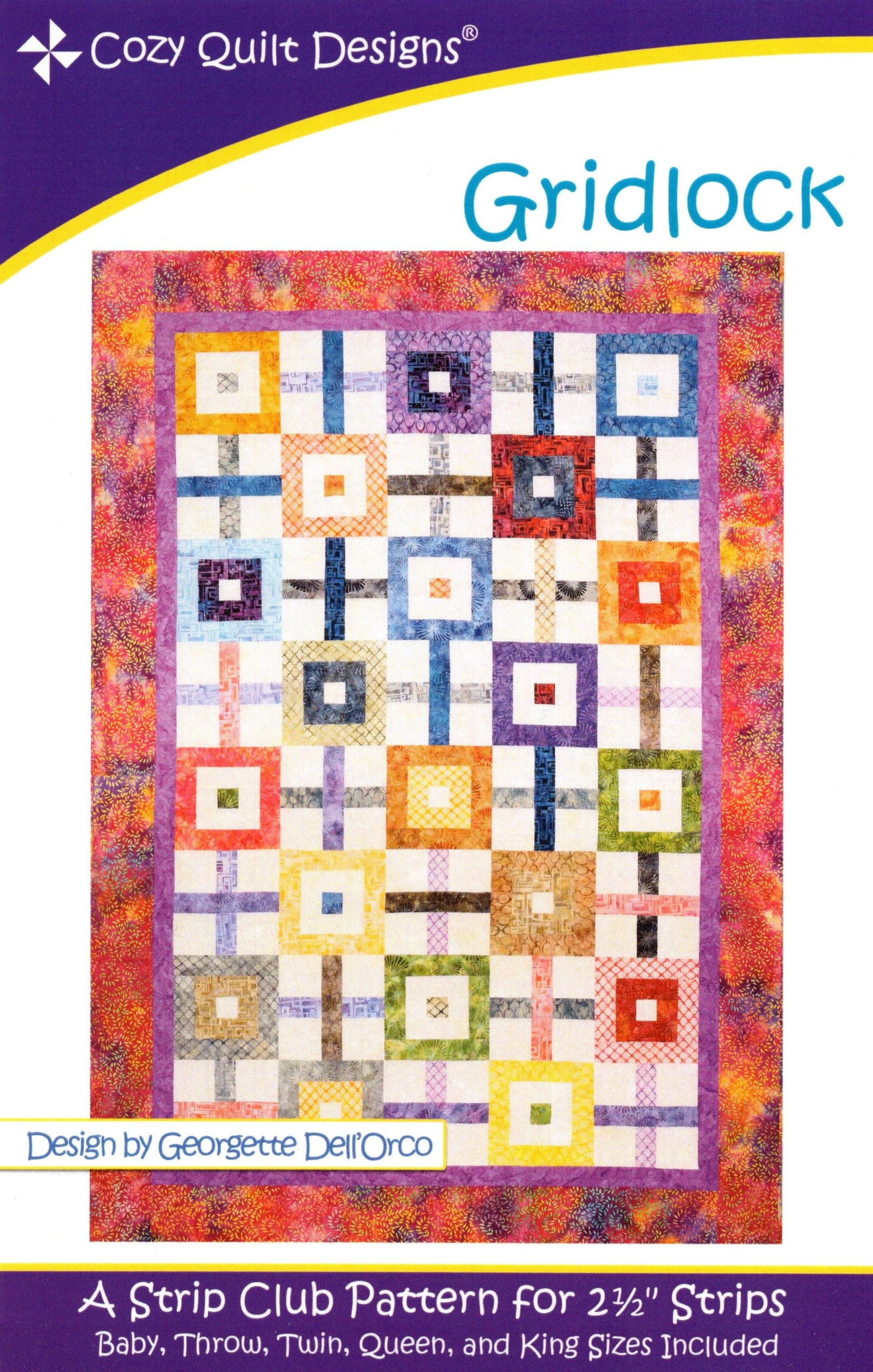 GRIDLOCK - Cozy Quilt Designs Pattern