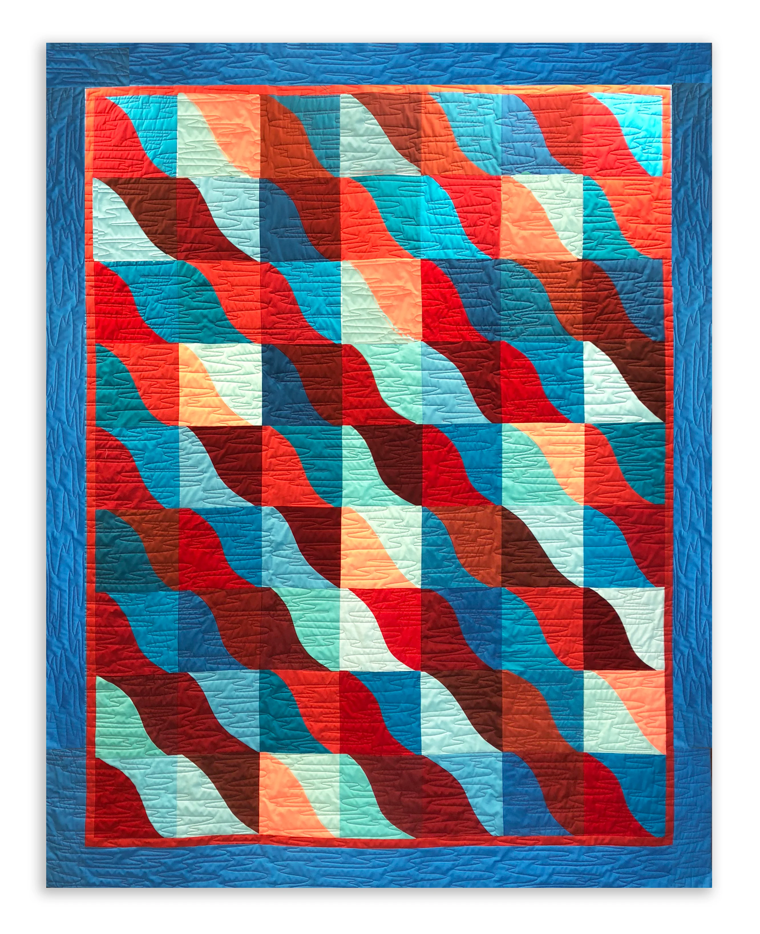WAVE RUNNER - Cozy Quilt Designs Pattern - Image 3