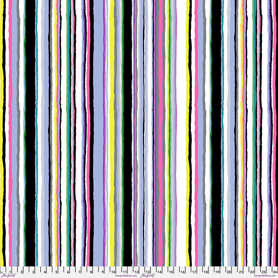 Free Spirit Kaffe Fassett Collective PWGP209 Contrast Echo Stripe By The Yard