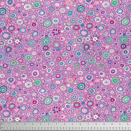 Free Spirit Kaffe Fassett PWGP001 Lavender Roman Glass By The Yard