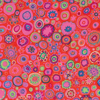 Free Spirit Kaffe Fassett PWGP020 Pink Paperweight By The Yard