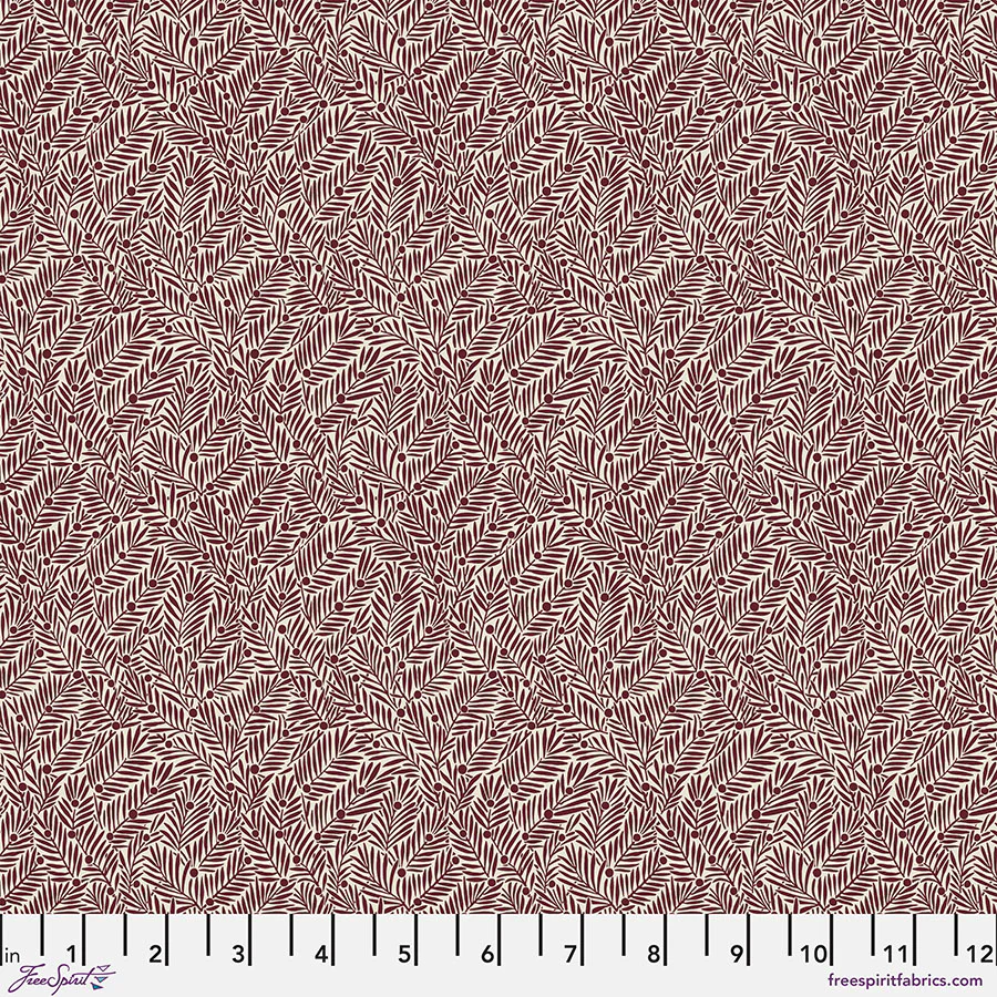 Free Spirit Oxford Holiday PWWM134 Berry Small Yew & Aril By The Yard
