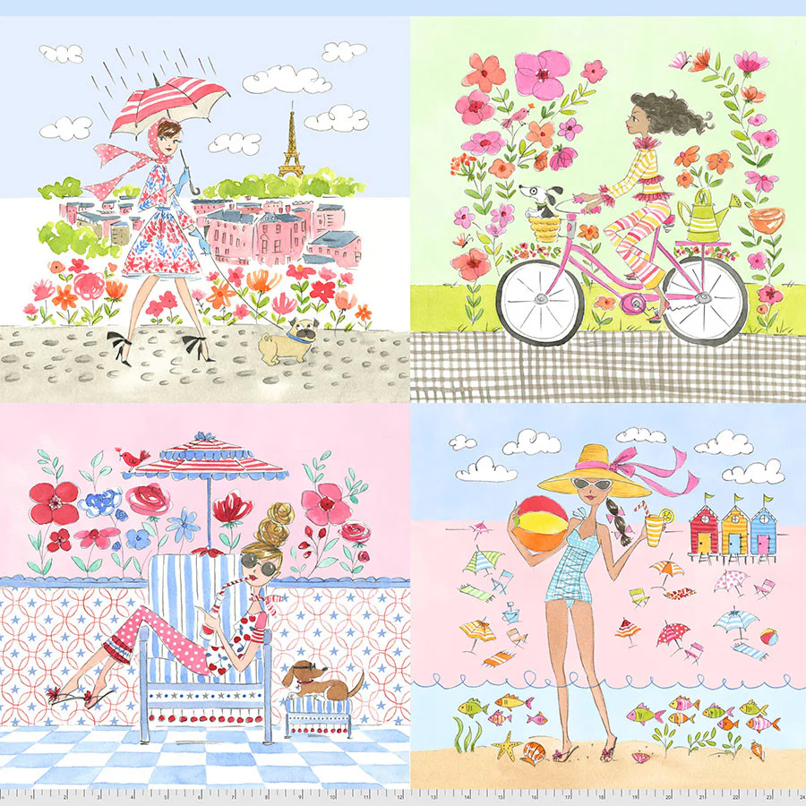 Free Spirit PWAK007 Spring summer PANEL By The PANEL (Not Strictly By The Yard)