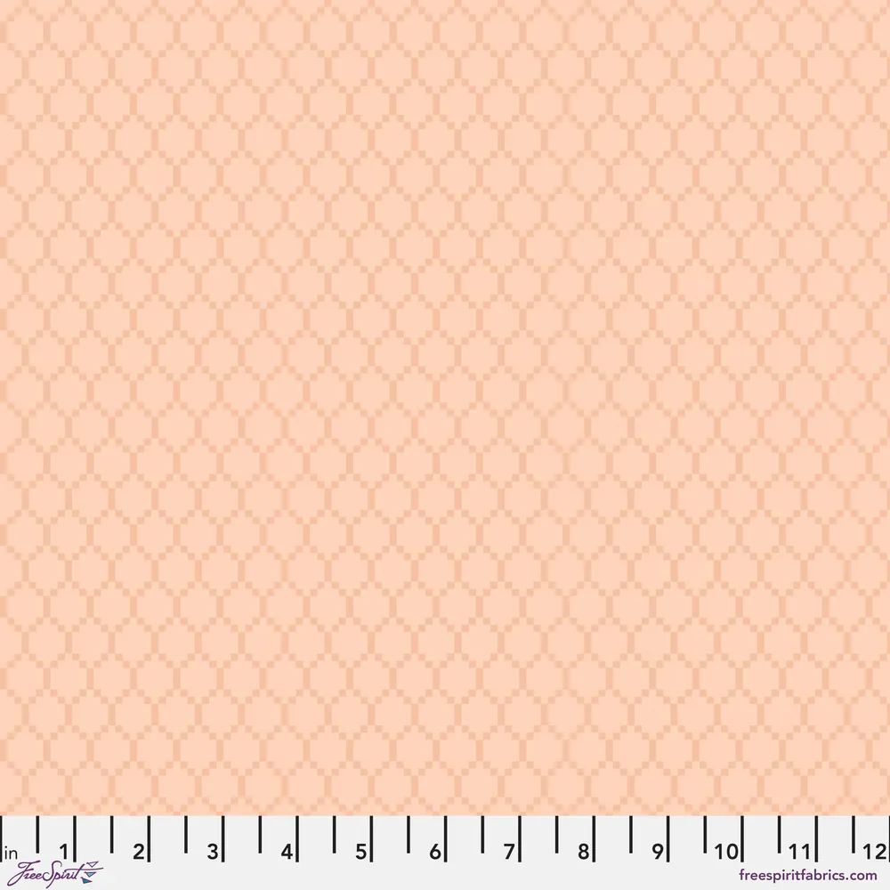 Free Spirit PWFS057 Peach Diamonds By The Yard