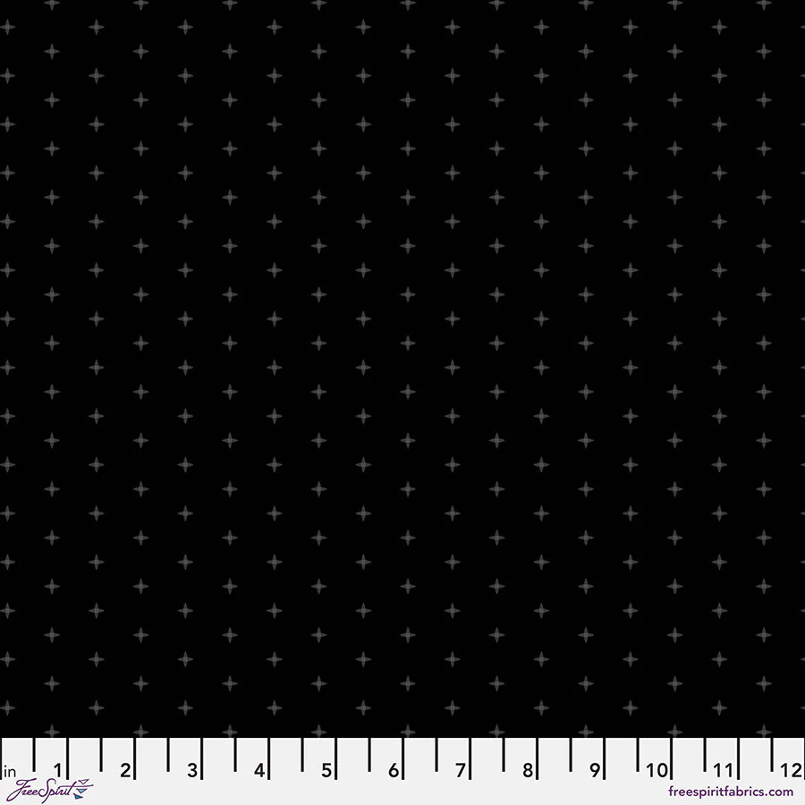Free Spirit PWFS059 Black Cross Stitch By The Yard