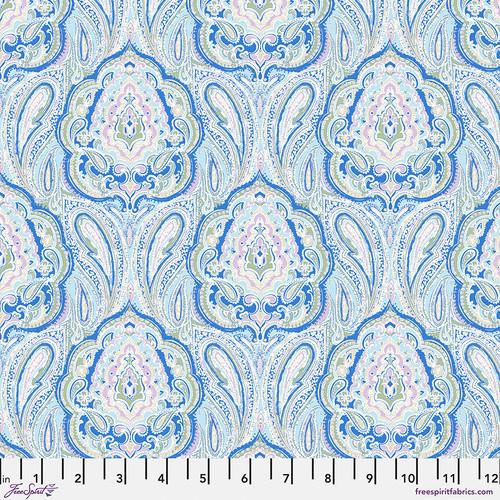 Free Spirit New Traditional PWLA003 Cobalt Arabella By The Yard