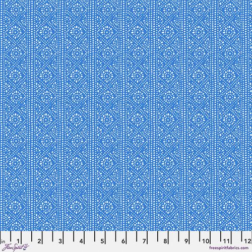Free Spirit New Traditional PWLA010 Cobalt Genieve By The Yard