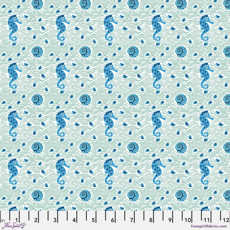 Free Spirit Rising Tide PWMF045 Mint Shallows By The Yard