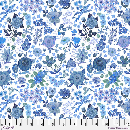 Free Spirit PWNL048 Blue Blue Dreams By The Yard