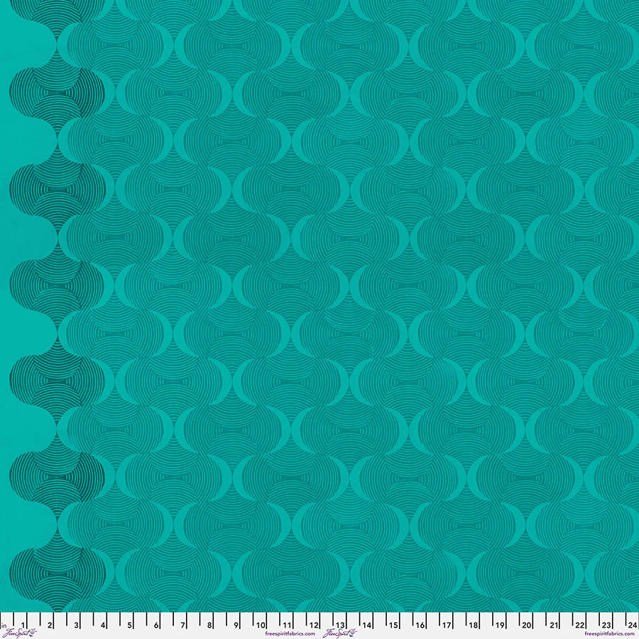Free Spirit PWVW037 Teal Mindful By The Yard