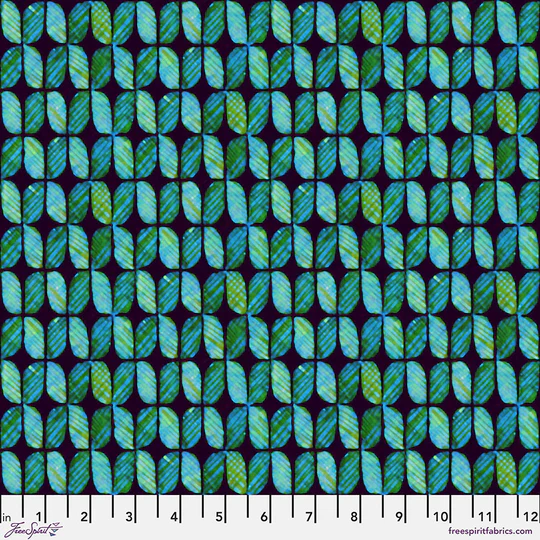 Free Spirit Mosaic PWWR041 Palm Leaded Glass By The Yard