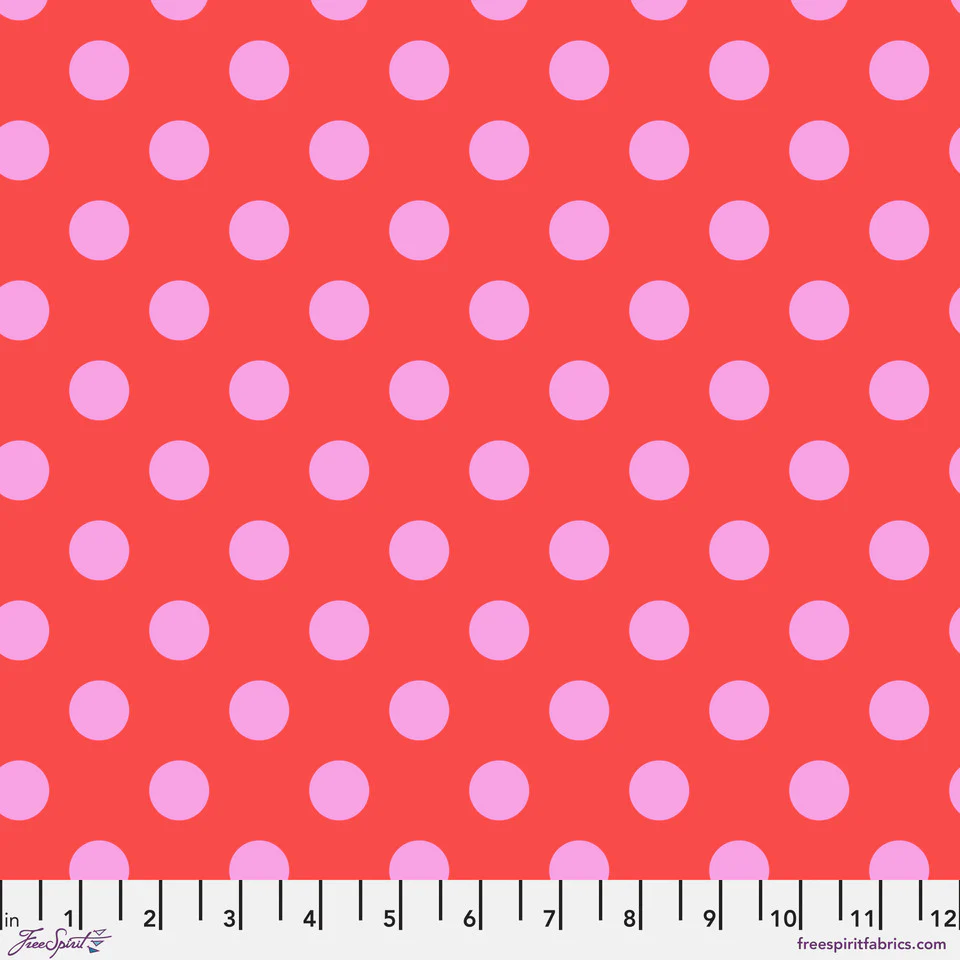Free Spirit Tula's True Colors PWTP118 Poppy Pom Pom By The Yard