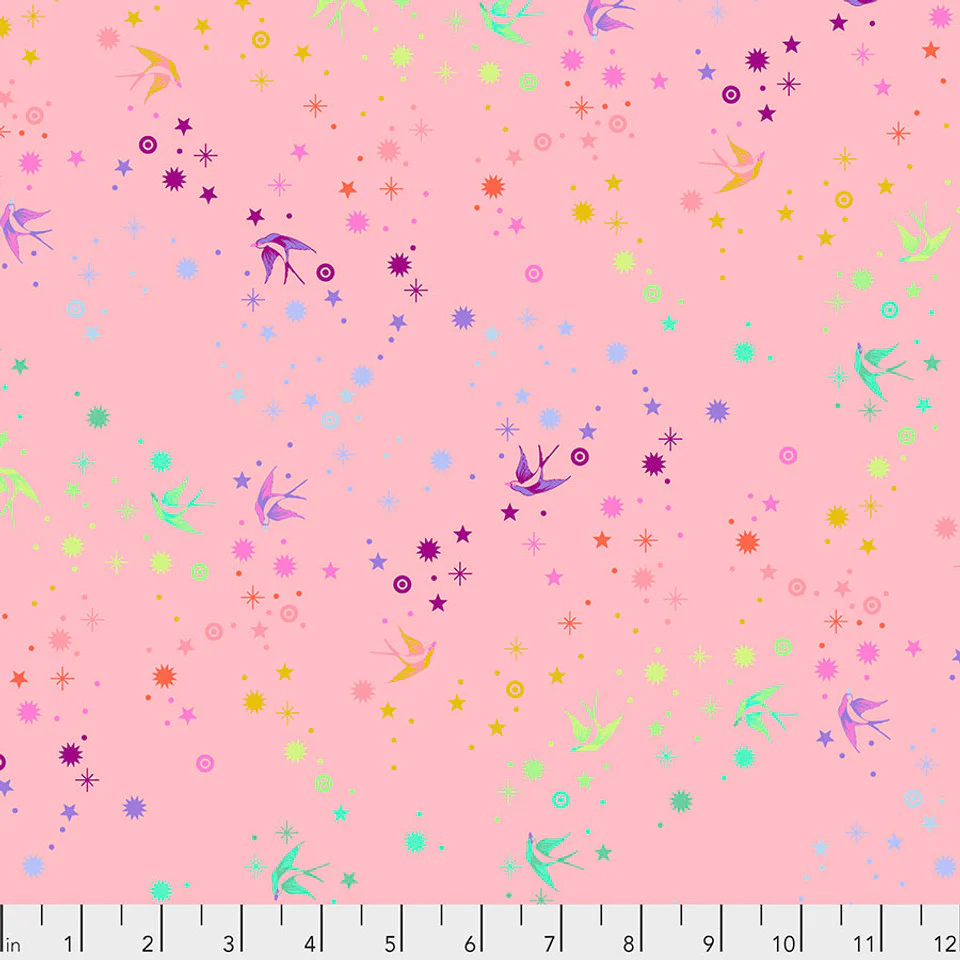 Free Spirit Tula's True Colors PWTP133 Blush Fairy Dust By The Yard