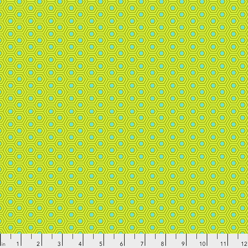 Free Spirit Tula's True Colors PWTP150 Chameleon Hexy By The Yard