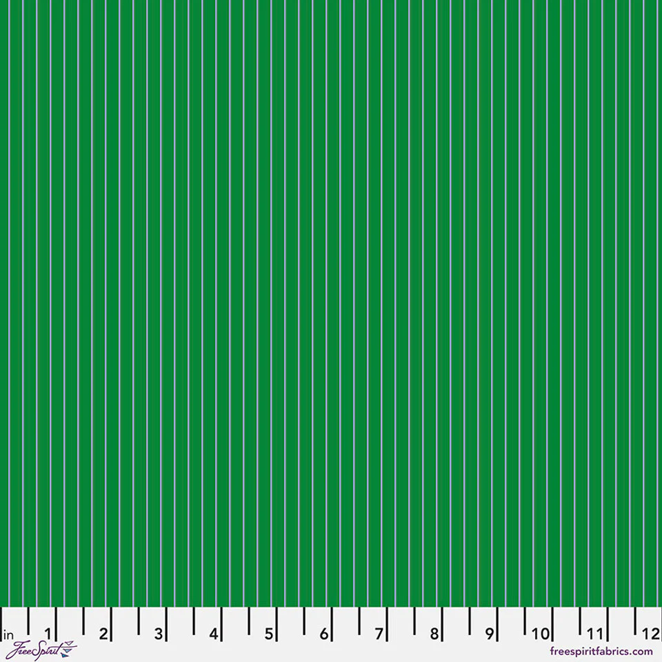 Free Spirit Tula's True Colors PWTP186 Fern Tiny Stripes By The Yard