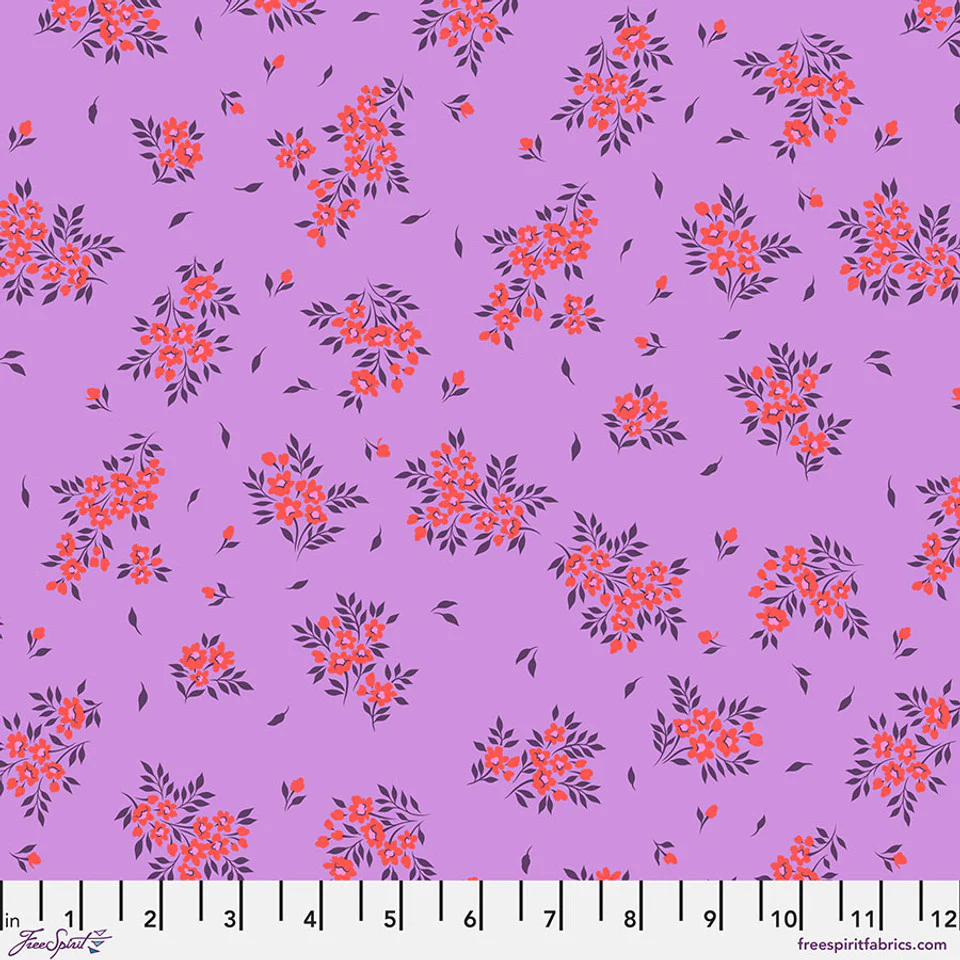 Free Spirit Tula's True Colors PWTP253 Heliotrope What A Ditz By The Yard