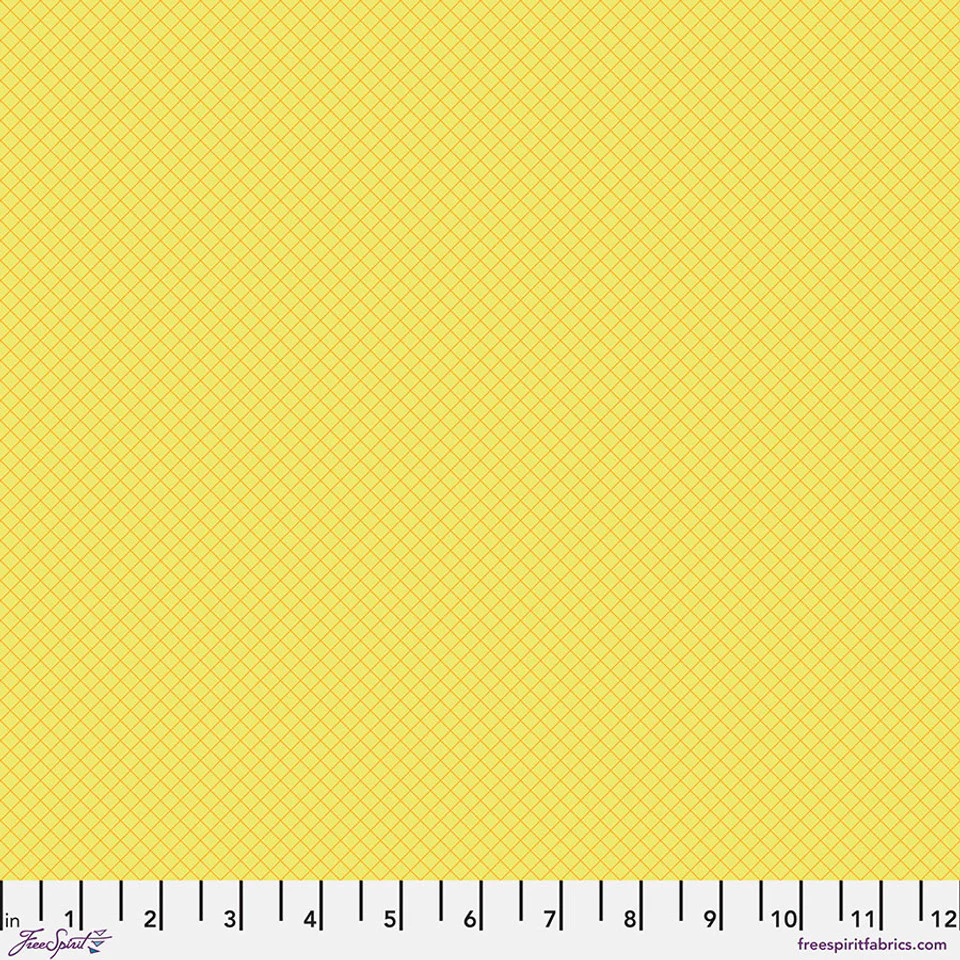 Free Spirit Tula's True Colors PWTP255 Highlighter On The Grid By The Yard