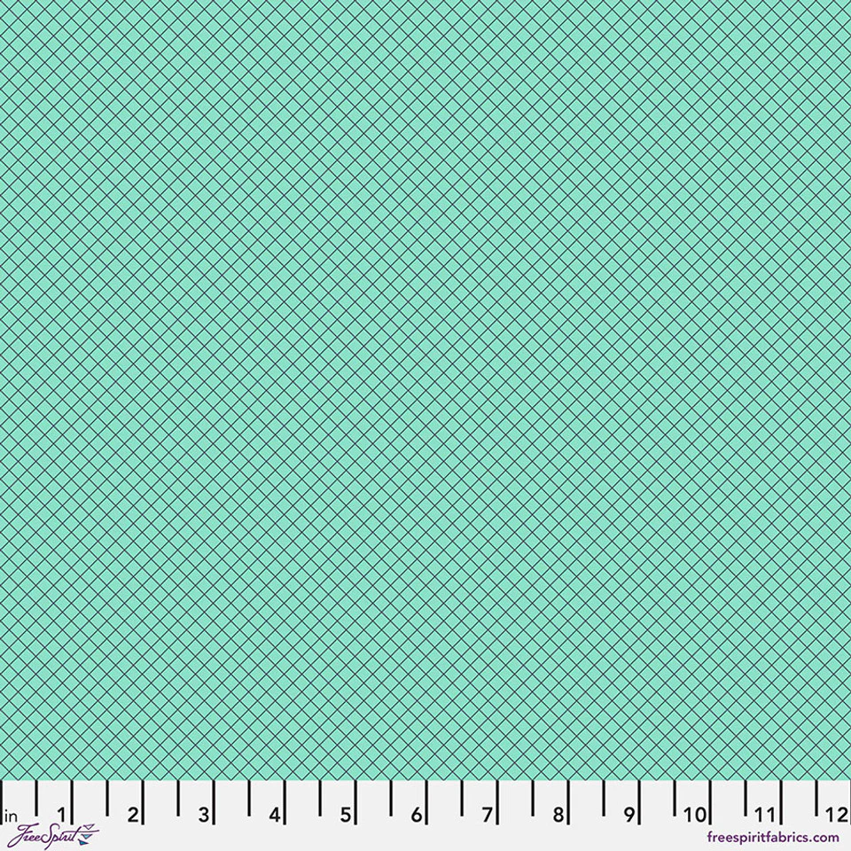 Free Spirit Tula's True Colors PWTP255 Raindrop On The Grid By The Yard