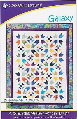 GALAXY - Cozy Quilt Designs Pattern DIGITAL DOWNLOAD