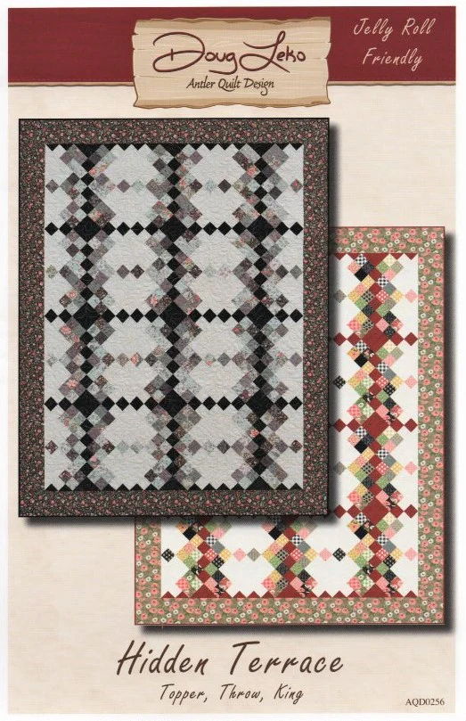 HIDDEN TERRACE - Antler Quilt Design Pattern AQD0256