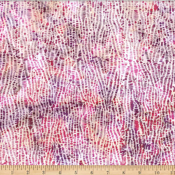 Hoffman Bali Batik Raspberry Swirl W2605 23 Fuchsia Lined Texture By The Yard