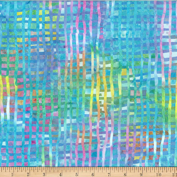 Hoffman Bali Chops 886 135 Pastel Plaid By The Yard