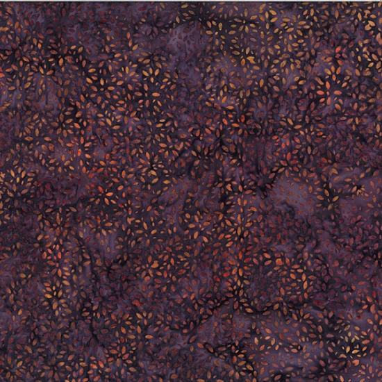 Hoffman Bali Batik U2488 631 Aubergine Petals By The Yard