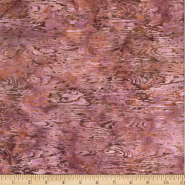 Hoffman McKenna Ryan Woodland Batiks MR62 D12 Dusty Pink Wood Texture By The Yard