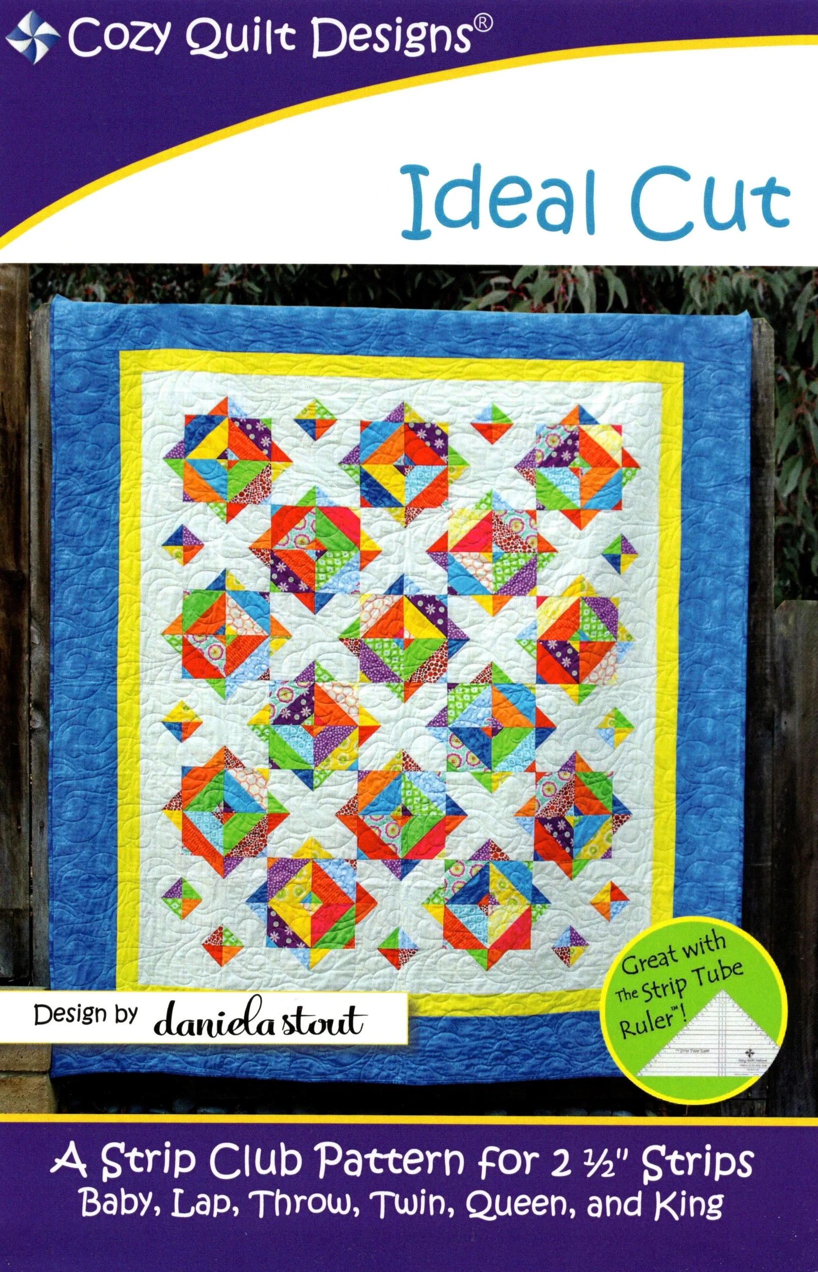 IDEAL CUT - Cozy Quilt Design Pattern DIGITAL DOWNLOAD