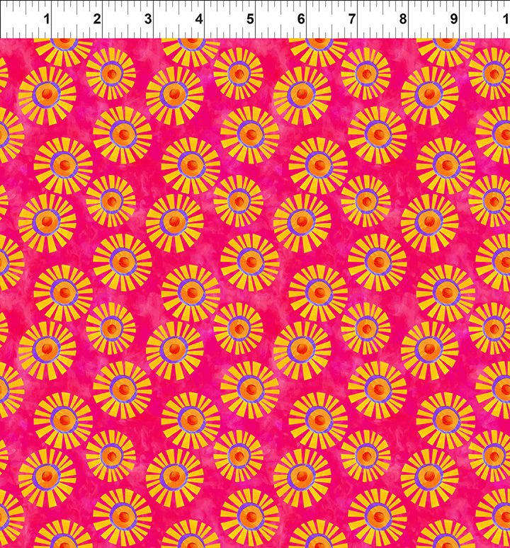 In The Beginning ABC's Of Color 8JHW 2 Magenta Suns By The Yard