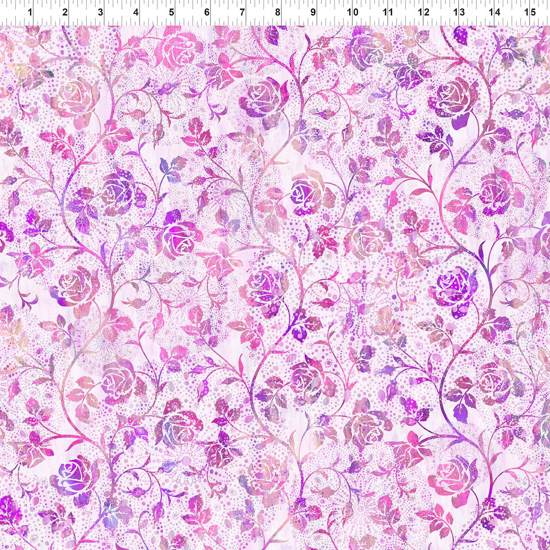 In The Beginning Halcyon II 22HN 3 Pink Roses By The Yard