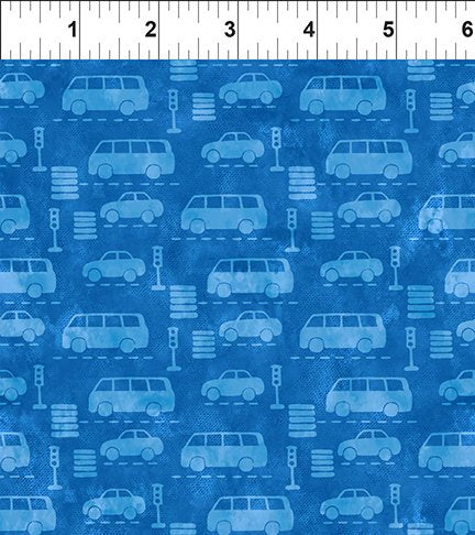 In The Beginning On The Go 10KFA 1 Blue Automobiles By The Yard
