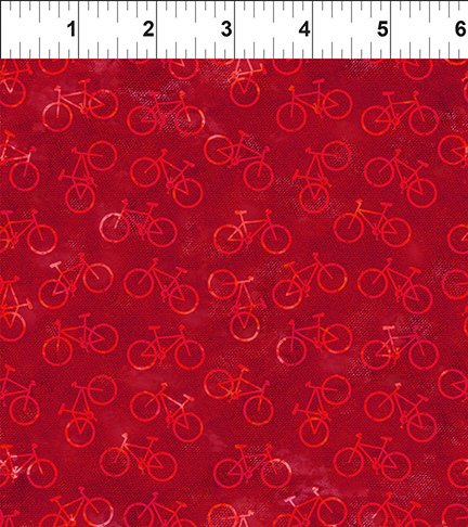 In The Beginning On The Go 8KFA 1 Red Bicycles By The Yard