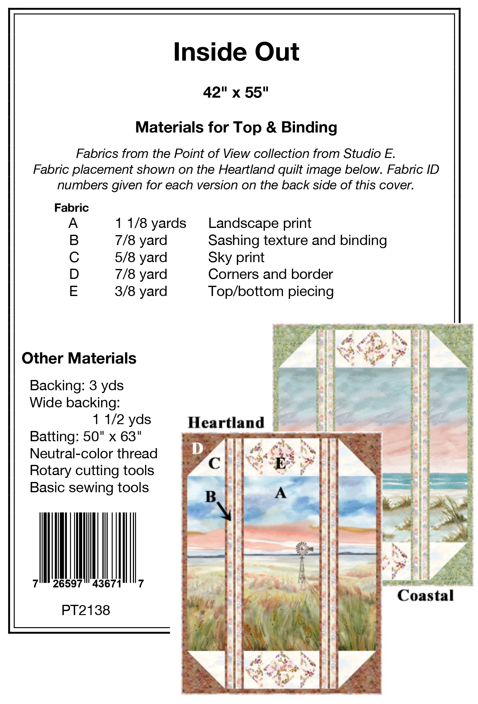 INSIDE OUT - Pine Tree Country Quilts Pattern - DIGITAL DOWNLOAD - Image 2