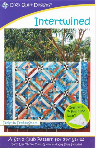 INTERTWINED - Cozy Quilt Designs Pattern DIGITAL DOWNLOAD