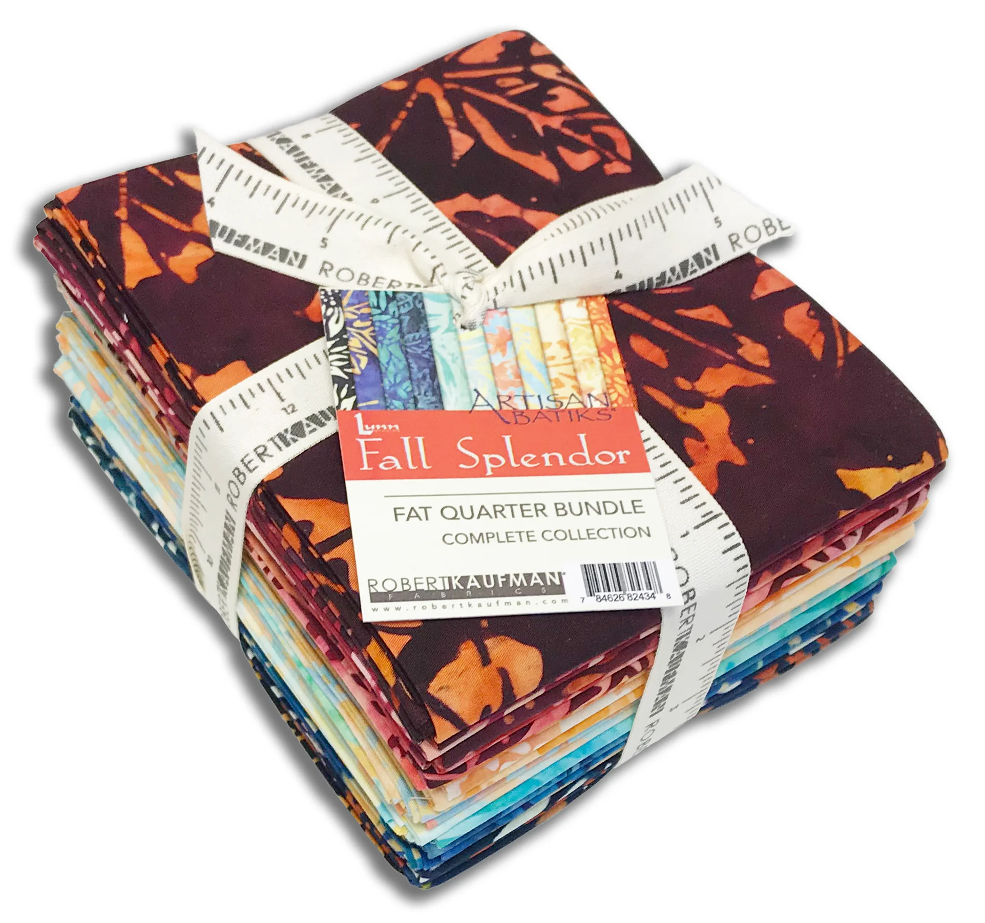 Kaufman Artisan Batiks Pre-Cut 20 Piece Fat Quarters 2196 20 - Fall Splendor