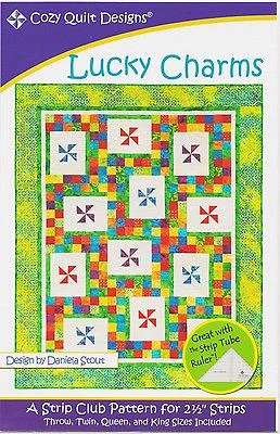 LUCKY CHARMS - Cozy Quilt Designs Pattern DIGITAL DOWNLOAD