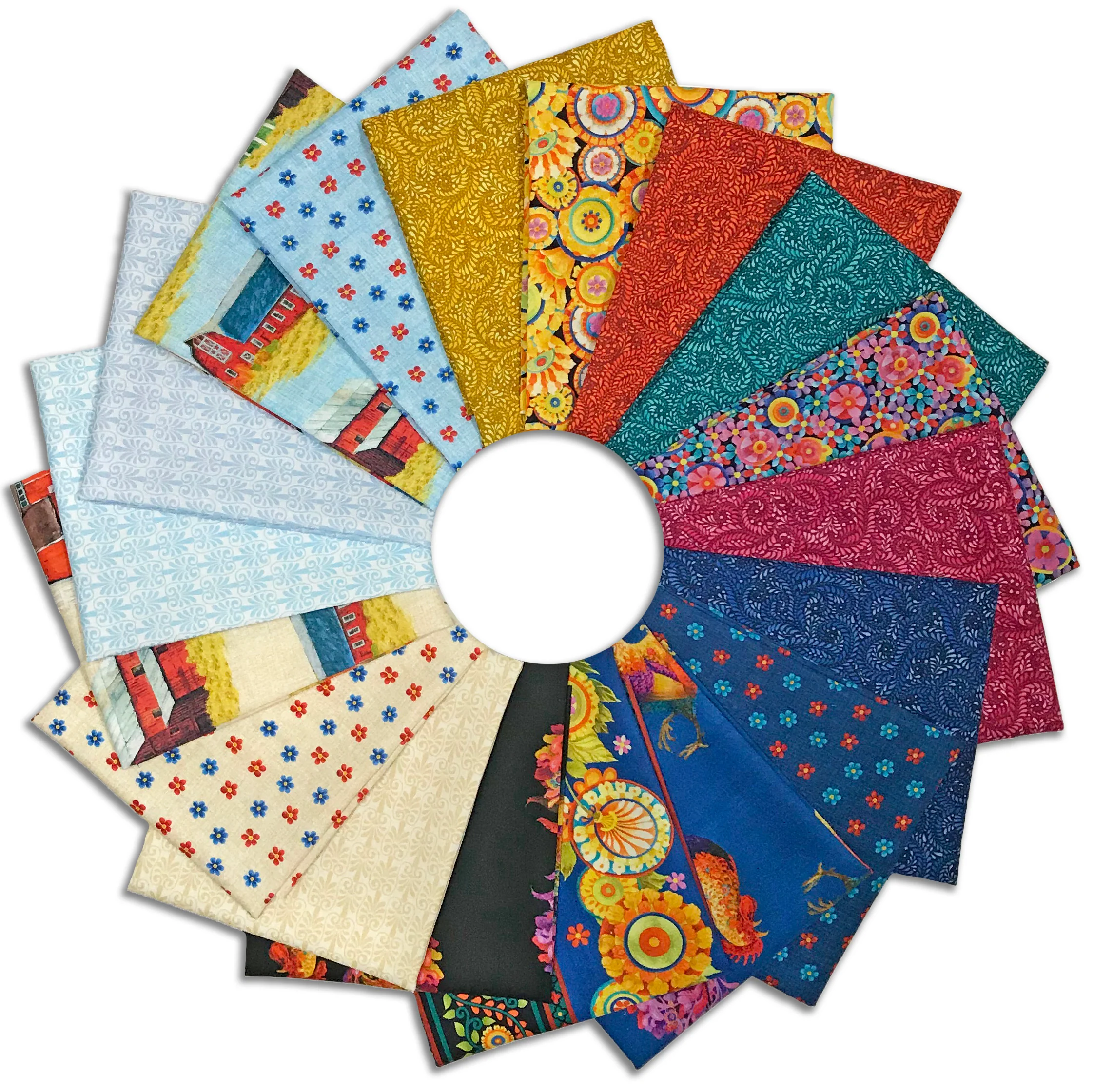 Matt's Benartex Pre-Cut 18 Piece Fat Quarter Bundle - Something To Crow About