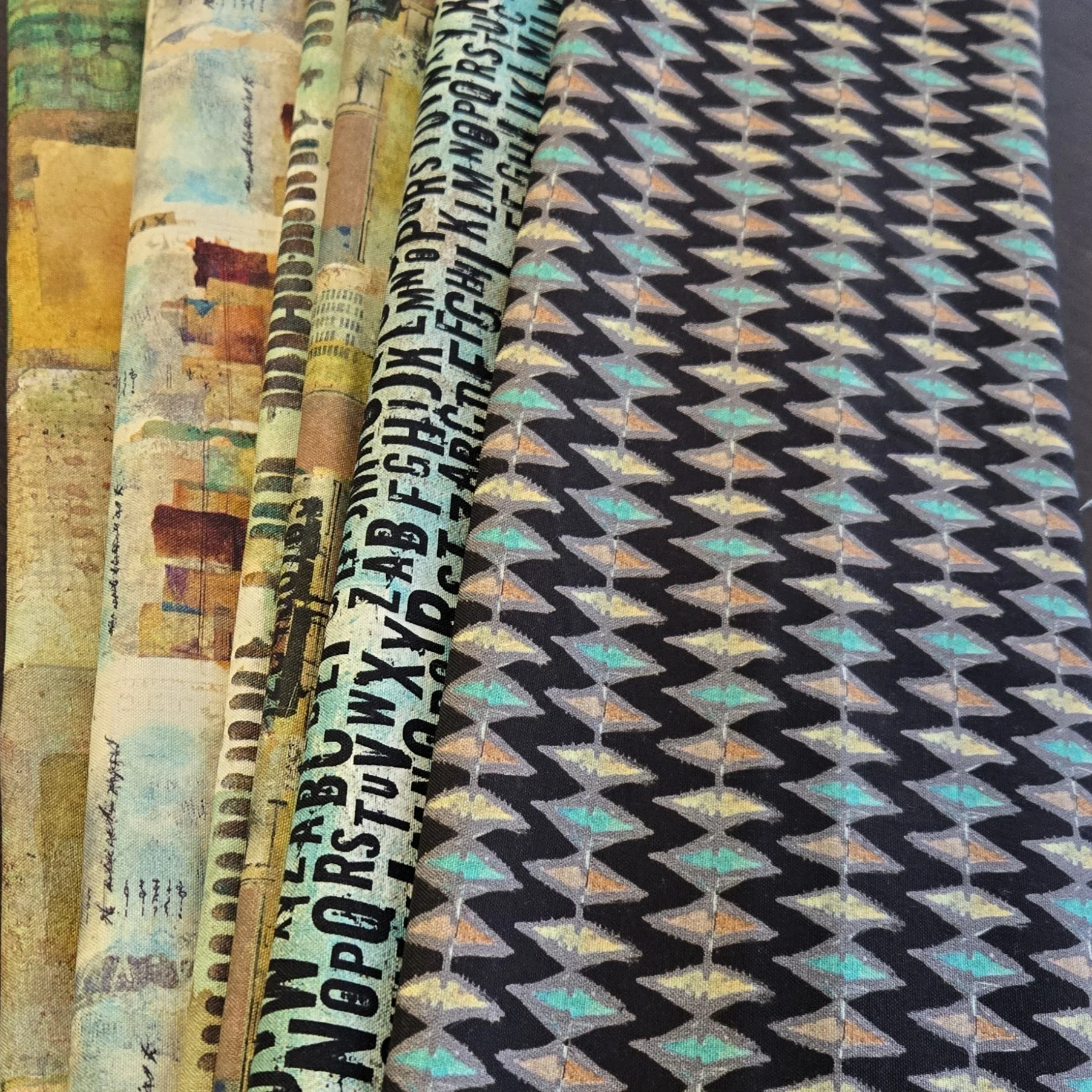 Matt's Mystery Bundles - 5.046 yards - On The Mark - Assorted Remnants