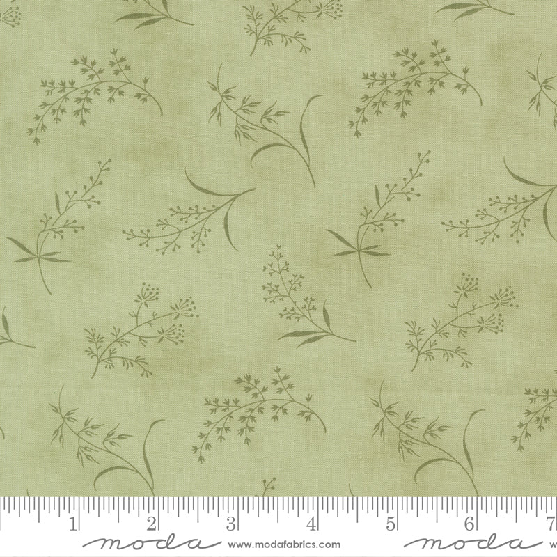 Moda - 3 Sisters Ambiance 44414 14 Mist Silhouettes By The Yard