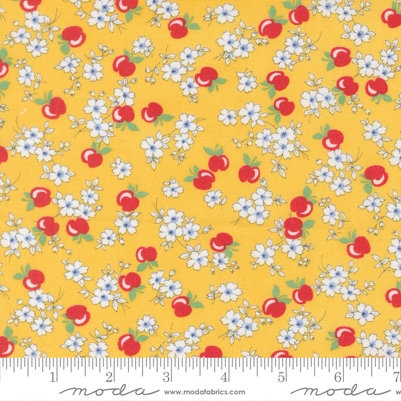 Moda 30's Playtime 2025 23371 15 Sunshine Apple Blossoms By The Yard
